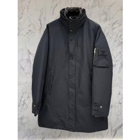 PRADA 프라다 테크니컬 페브릭 다운 코트