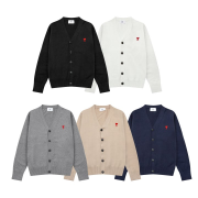 AMI 아미 8166 스몰 하트 가디건