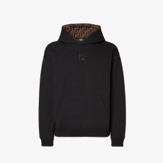 FENDI 펜디 F011 자카드 FF로고 후드티