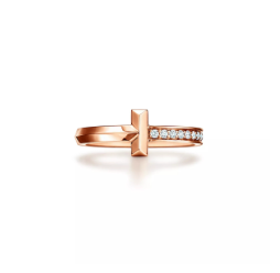 ★(국내배송 단1점)★ TIFFANY&CO 티파니앤코 T1 파베 링 국내배송건