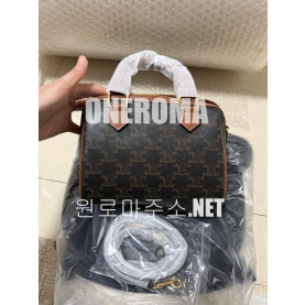 셀린느 스몰 보스턴 트리옹프 캔버스