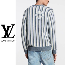 LOUIS VUITTON 루이비통 스트라이프드 자카드 가디건