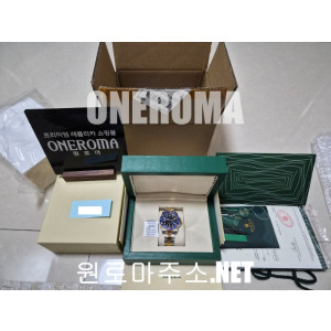 김*호 고객님 로렉스 서브마리너 청콤 40mm 스위스무브