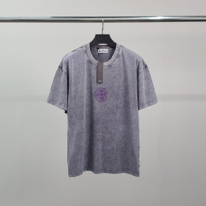 STONE ISLAND 스톤아일랜드 스트레치서클 피그먼트 반팔티