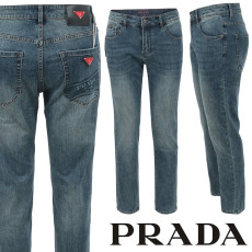 ●3월 판매 20위● PRADA 프라다 레드 삼각로고 슬림 일자진