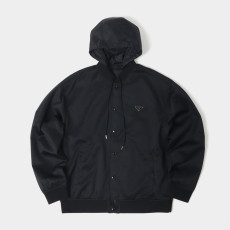 PRADA 프라다 후드 봄버 오버 자켓