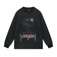 BALENCIAGA 발렌시아가 3287 파리 문 더블 프론트 구제 워싱 롱 슬리브