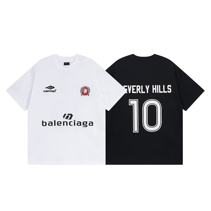 BALENCIAGA 발렌시아가 23132 사커 유니폼 로고 반팔