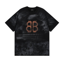 BALENCIAGA 발렌시아가 2356 BB 크립토 구제 워싱 반팔