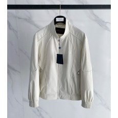 LOUIS VUITTON 루이비통 모노그램 로고 블루종 자켓