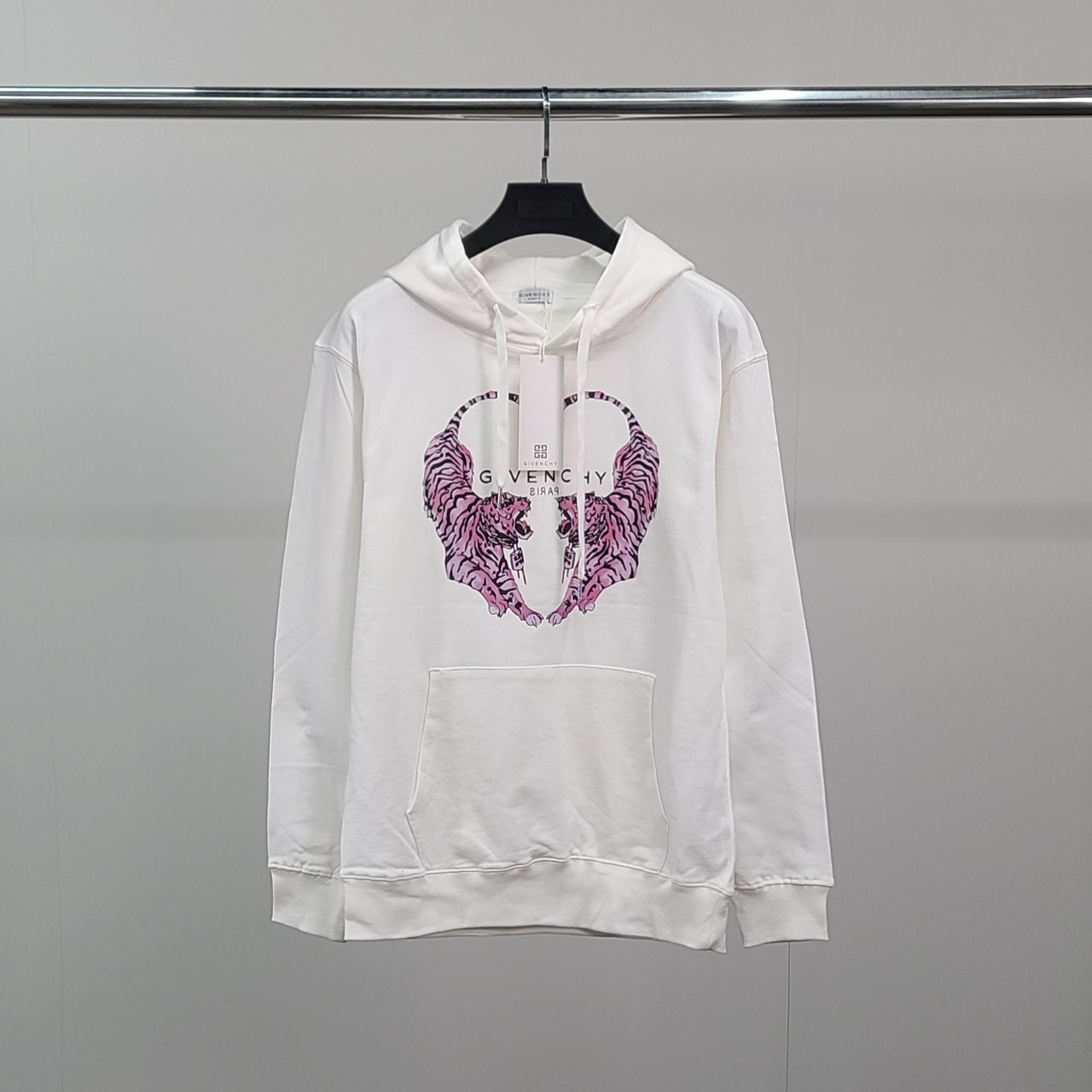 GIVENCHY 지방시 핑크타이거 코튼 후드티