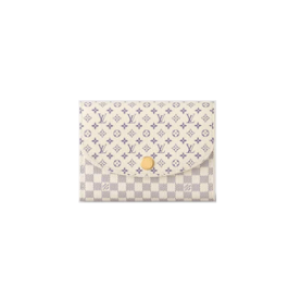 ●실사● 루이비통 로잘리 다미에 아주르 코인 카드지갑