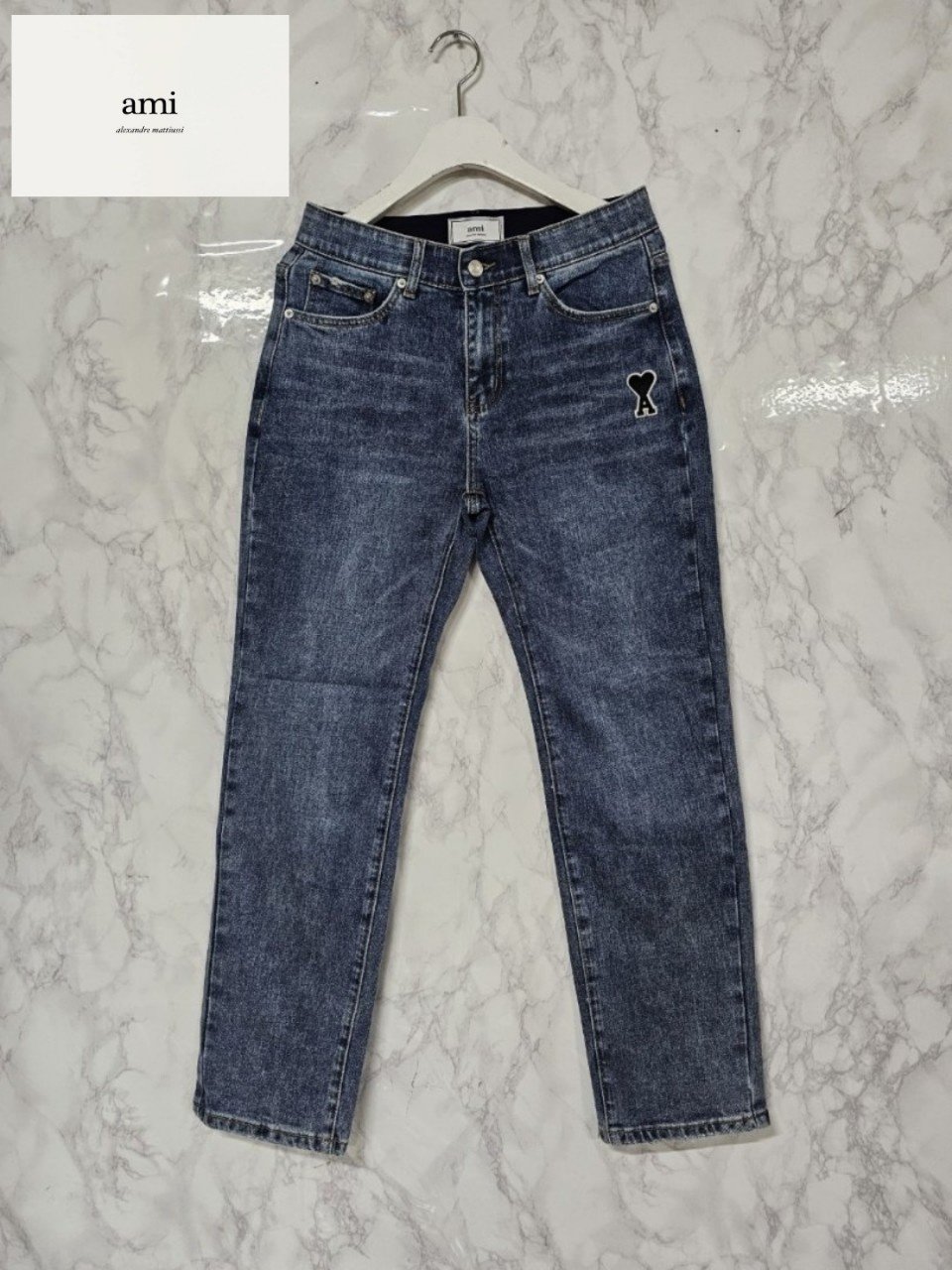 AMI 아미 핸드 워싱 데님 팬츠 2COLOR
