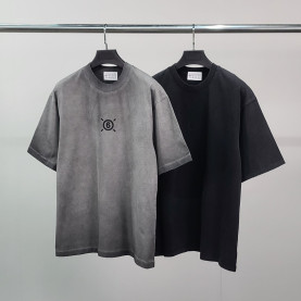 MAISON MARGIELA 메종마르지엘라 홀로그램로고 피그먼트 반팔티