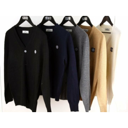 STONE ISLAND 스톤아일랜드 사각와펜 가디건