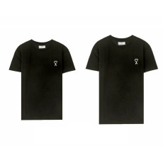 AMI 아미 체인스티치 커플 반팔티