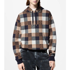 LOUIS VUITTON 루이비통 다미에 캐시미어 울 후드