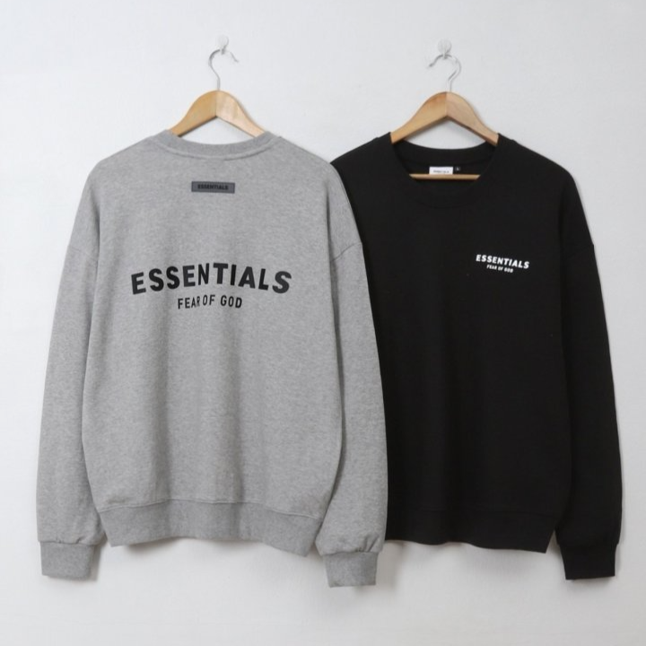 FEAR OF GOD 피어오브갓 에센셜 로고 루즈핏 맨투맨
