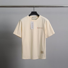 GUCCI 구찌 패치 가슴프린팅 코튼 반팔티