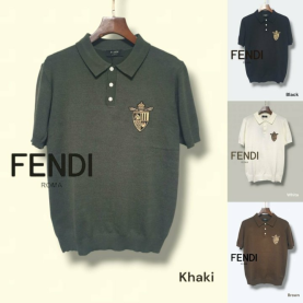 FENDI 펜디 패치 카라 니트