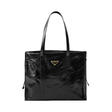 ●실사● 프라다 라지 레더 토트백