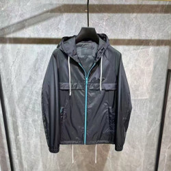 PRADA 프라다 배색 지퍼 바람막이