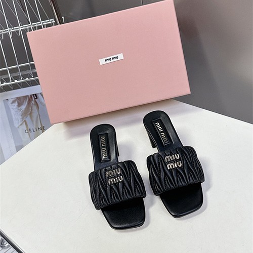 MIUMIU 미우미우 여성용 슬리퍼 M57437 2COLOR