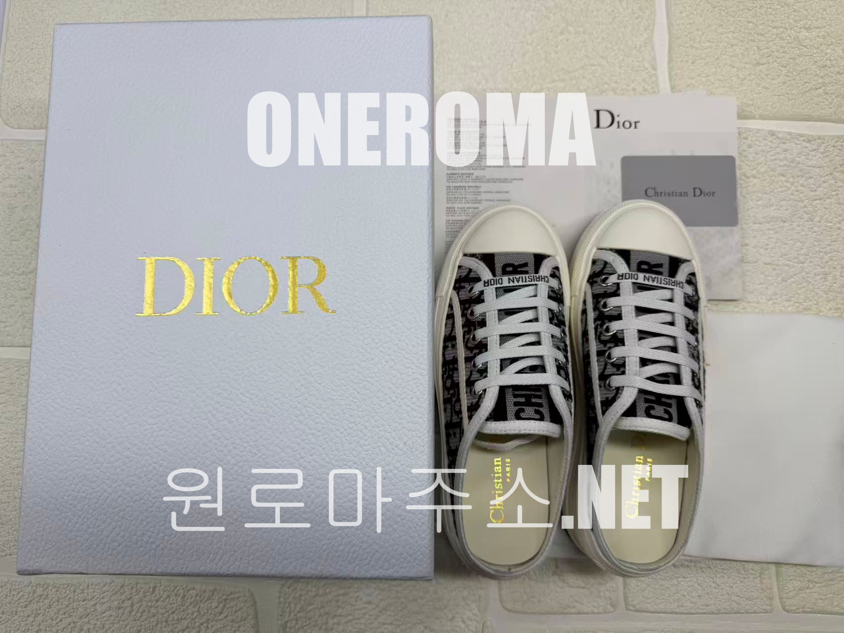박*은 고객님 디올 워크앤디올 플랫폼 스니커즈