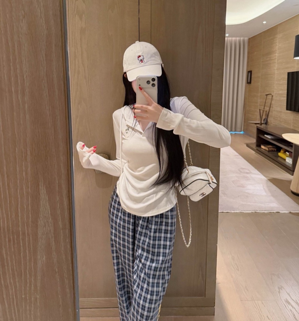 CHROME HEARTS 크롬하츠 후드 슬림티셔츠 2COLOR