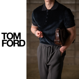 TOMFORD 톰포드 벨루어 카라 반팔 4COLOR