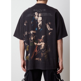 OFF-WHITE 오프화이트 스탬프 마리 반팔 티셔츠