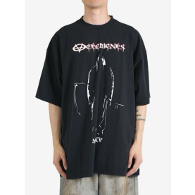 VETEMENTS 베트멍 리퍼 로고 반팔 티셔츠