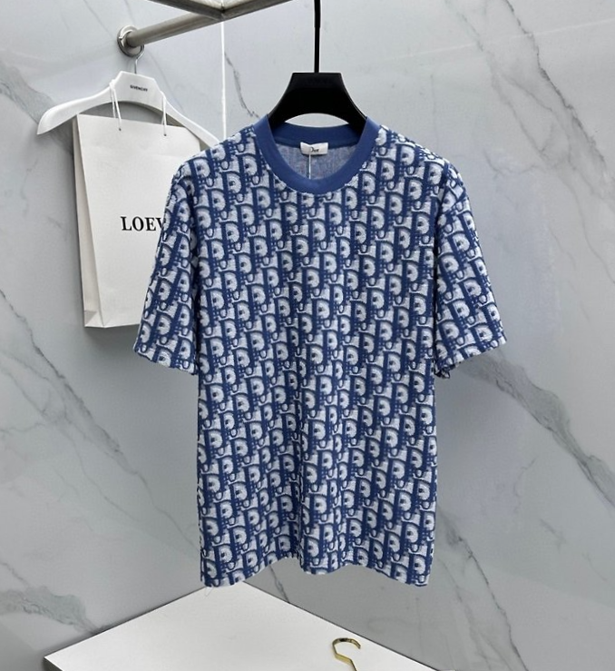 DIOR 디올 테리 오블리크 반팔 2COLOR