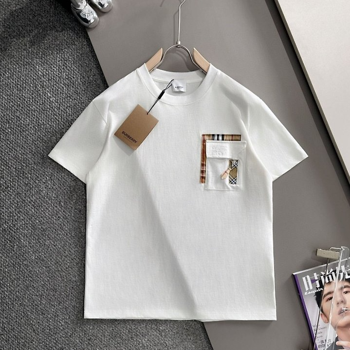 BURBERRY 버버리 시더포켓 노바체크 반팔 2COLOR