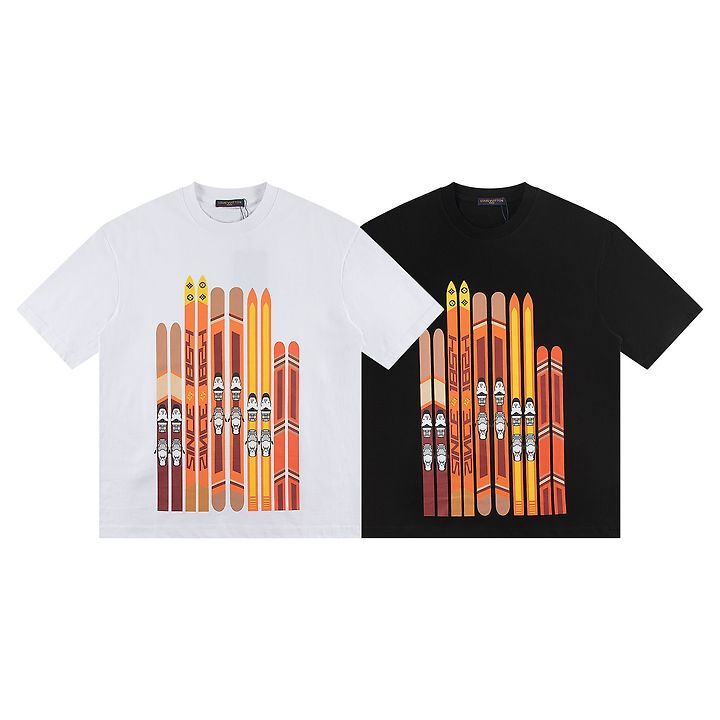 LOUIS VUITTON 루이비통 6493 스키 모티프 반팔