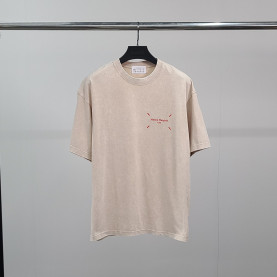 MAISON MARGIELA 메종마르지엘라 레터링서클 피그먼트 반팔티