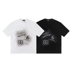 BALENCIAGA 발렌시아가 6338 멀티 시그니처 반팔