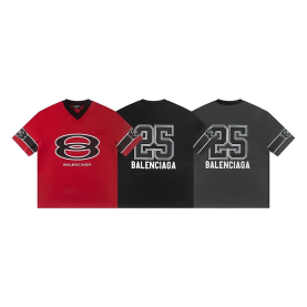 BALENCIAGA 발렌시아가 6353 아메리칸 풋볼 유니폼 저지 반팔