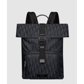 DIOR 디올 Trek 롤탑 백팩 1DTBA