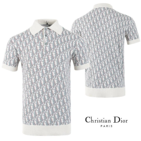 DIOR 디올 전판 로고 카라 T 2COLOR