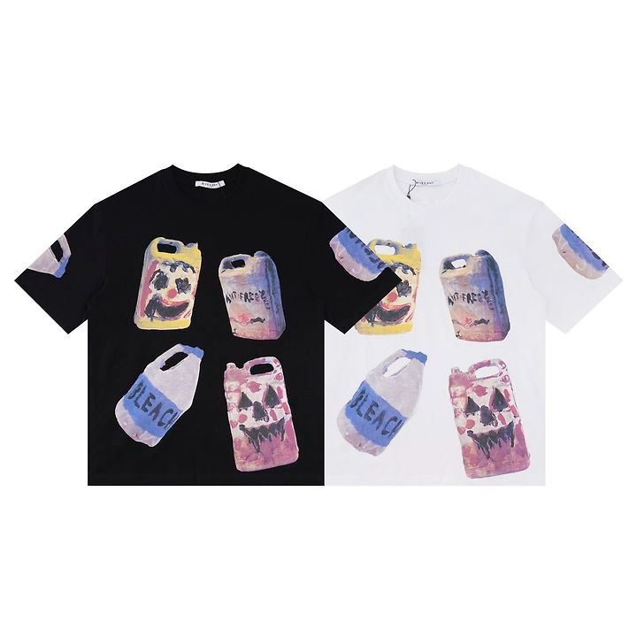 GIVENCHY 지방시 6568 치토 콜라보 팝 아트 반팔