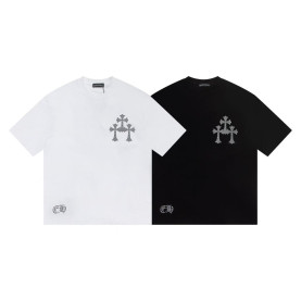 CHROME HEARTS 크롬하츠 6399 크리스탈 산스크리트 반팔