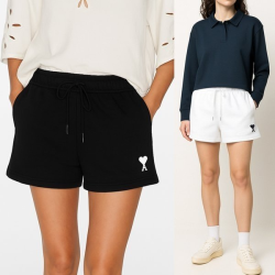 AMI 아미 스몰하트 숏팬츠