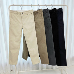 STONE ISLAND 스톤아일랜드 히든밴딩 워싱 코튼 슬렉스