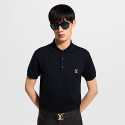 LOUIS VUITTON 루이비통 64323 엠브로이더드 LV 자수 폴로 반팔